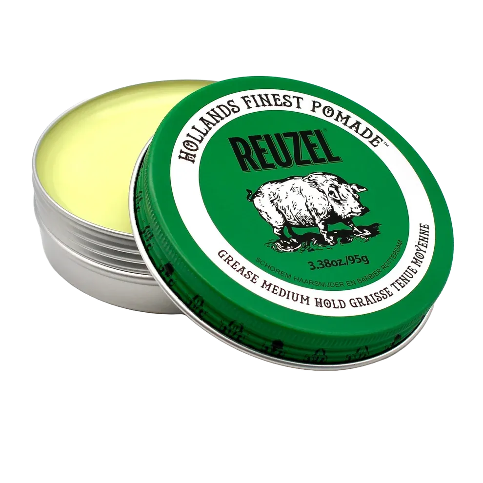 Reuzel Green Grease-Based Medium Hold Pomade 95g