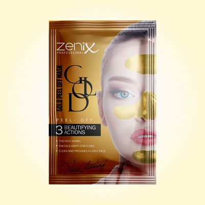 Zenix Peel Off Face Mask Gold