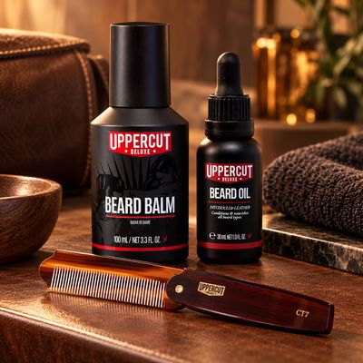 Uppercut Deluxe Beard Control Set
