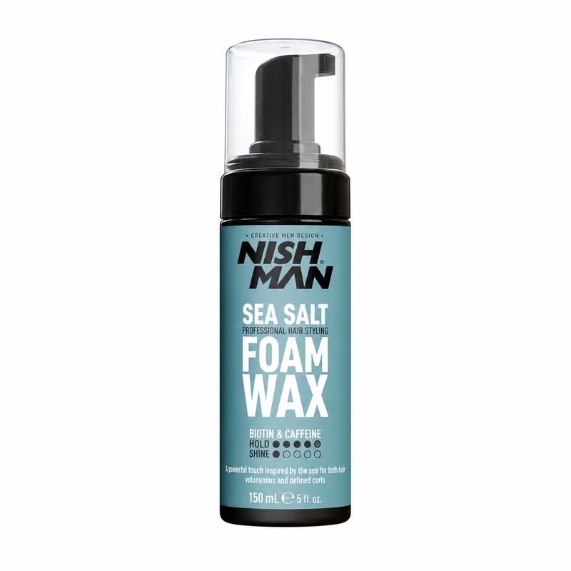 Nishman Foam Wax Sea Salt 150ml
