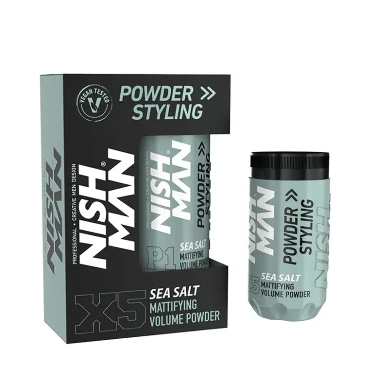 Nishman Mattifying Hair Volumising Powder X5 Sea Salt 20g