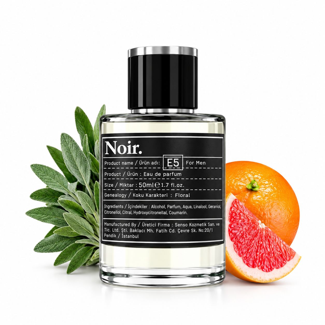 Noir Man Eau De Perfume E5 50ml