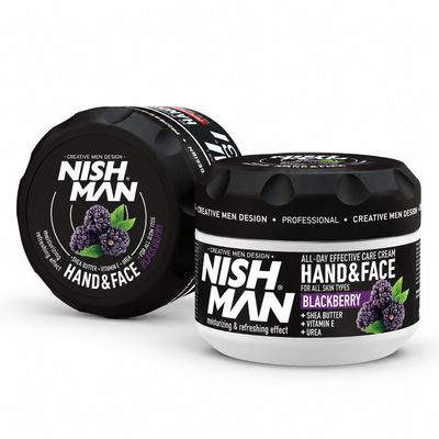 Nishman Face and Hand Cream Blackberry 300ml