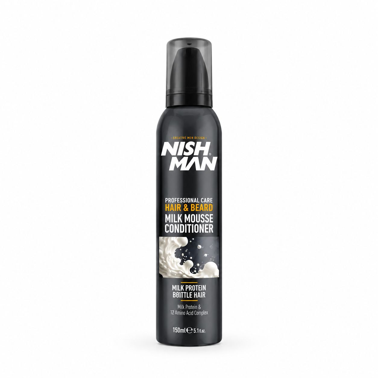 Nishman Hair &amp; Beard Milk Mousse Conditioner 200ml