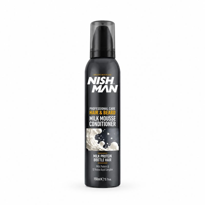 Nishman Hair &amp; Beard Milk Mousse Conditioner 200ml