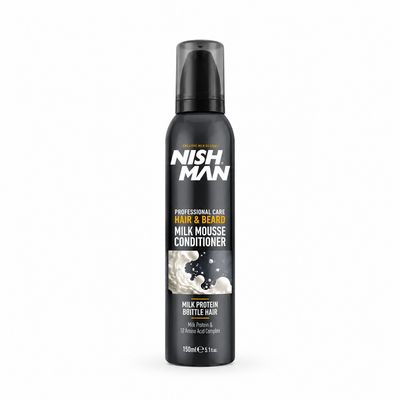Nishman Hair &amp; Beard Milk Mousse Conditioner 200ml