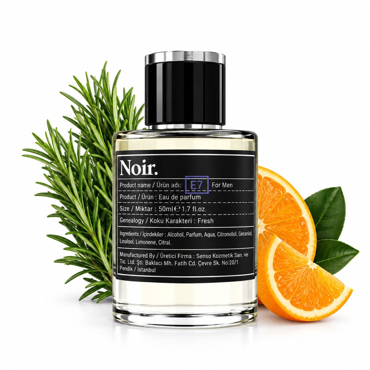 Noir Man Eau De Perfume E7 50ml