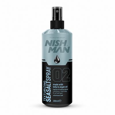 Nishman Sea Salt Spray Kelp &amp; Argan Oil 02 200ml