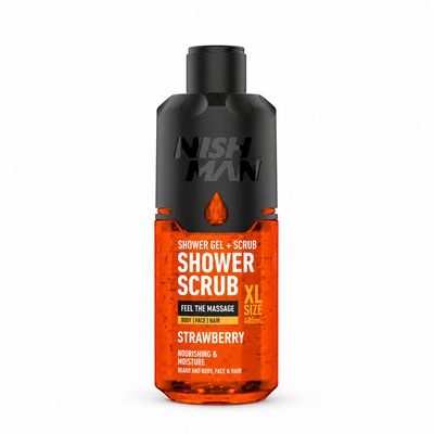 Nishman Shower Gel + Scrub 480ml
