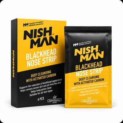 Nishman Blackhead Nose Strip 6бр