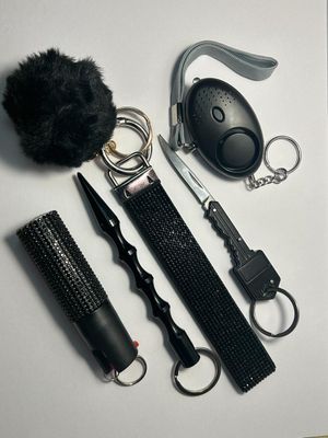 Bold Self-Defence Keychain