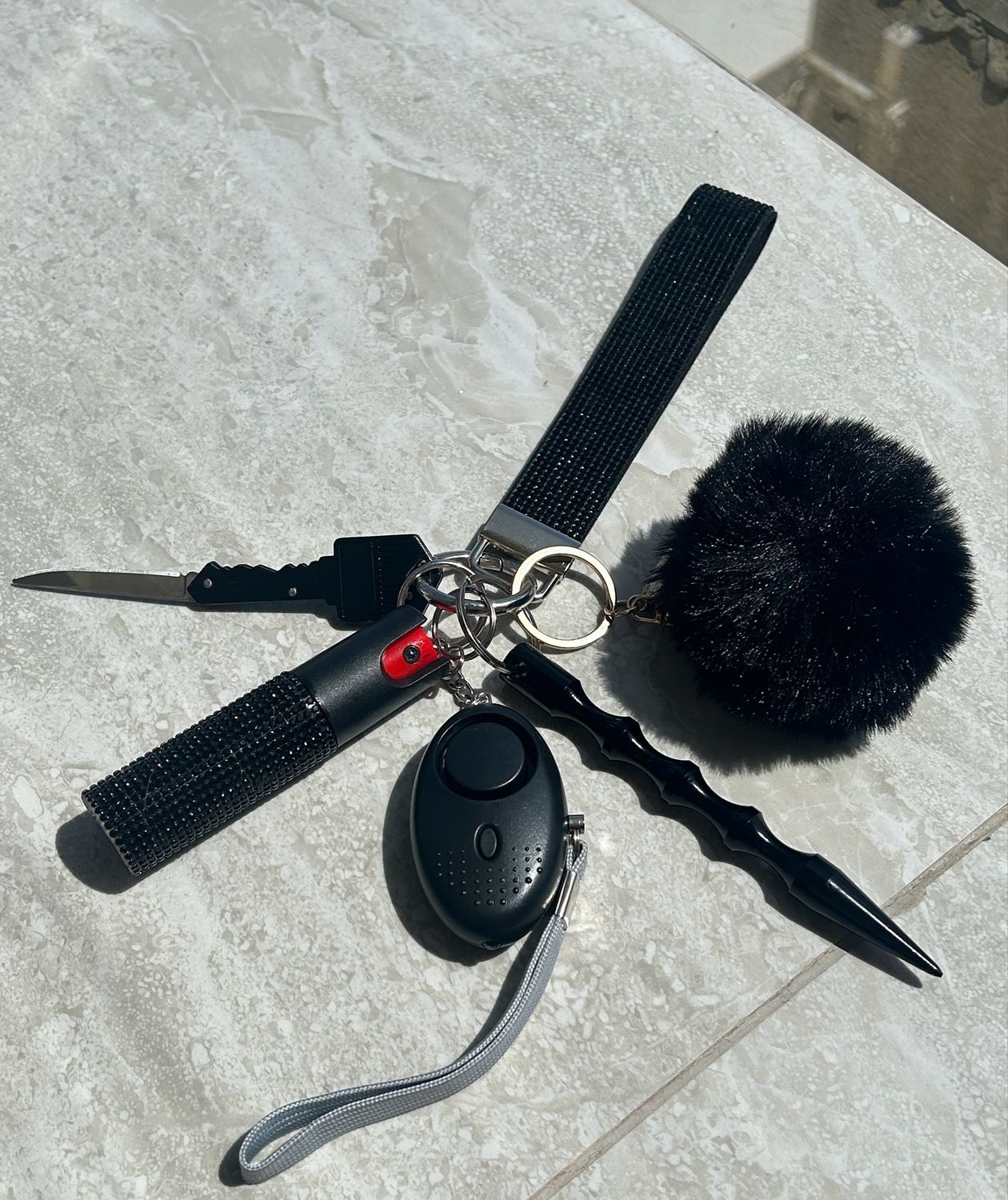 Bold Self-Defence Keychain
