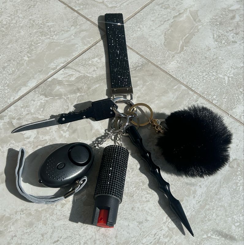 Bold Self-Defence Keychain