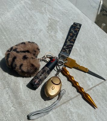 Fierce Self-Defence Keychain