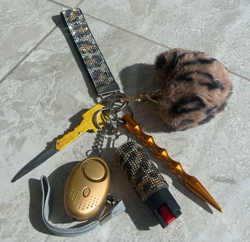 Fierce Self-Defence Keychain