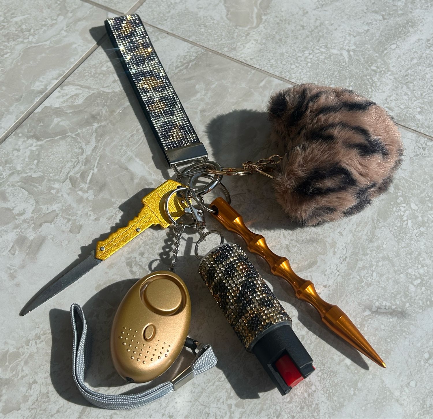 Fierce Self-Defence Keychain