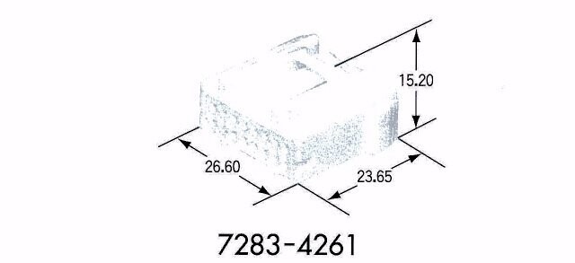 7283-4261 x 100pcs