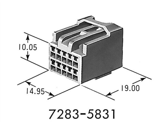 7283-5831 x 100pcs