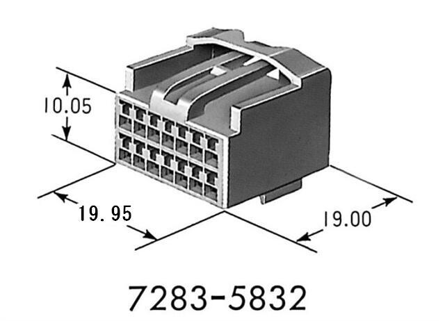 7283-5832 x 100pcs