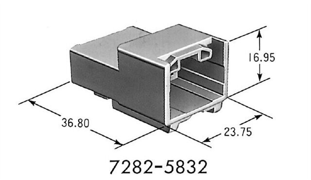 7282-5832 x 100pcs
