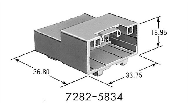 7282-5834 x 100pcs