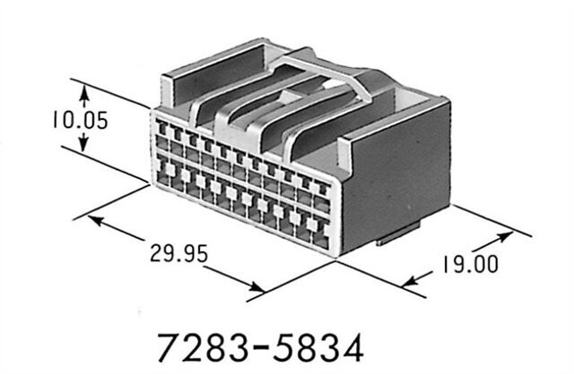 7283-5834 x 100pcs