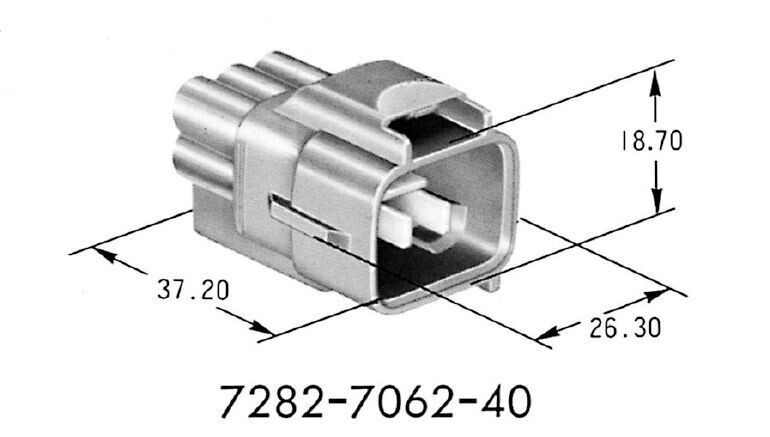 7282-7062-40 x 100pcs