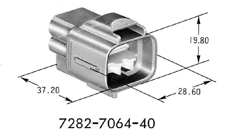 7282-7064-40 x 100pcs