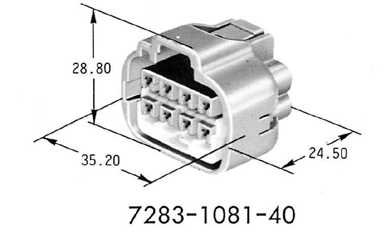 7283-1081-40 x 100pcs