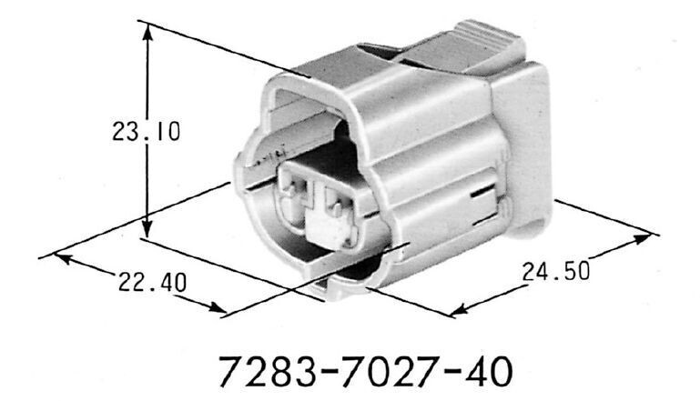 7283-7027-40 x 100pcs