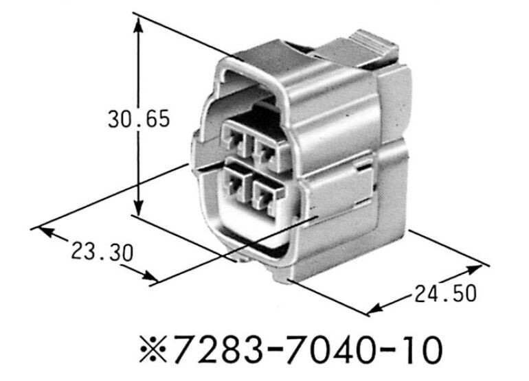 7283-7040-10 x 100pcs