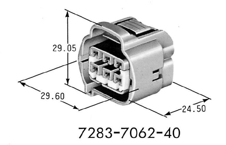 7283-7062-40 x 100pcs