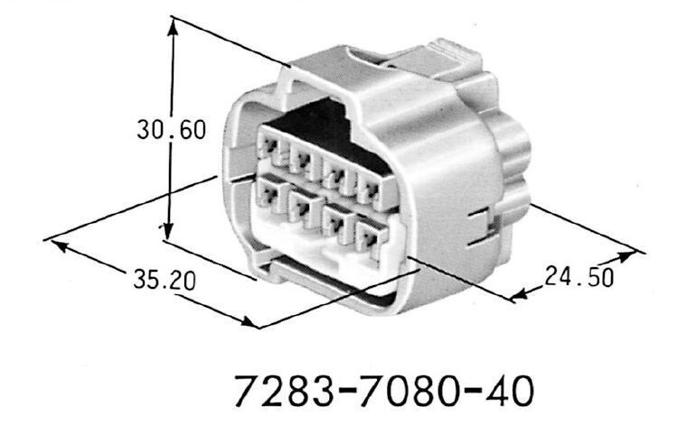7283-7080-40 x 100pcs