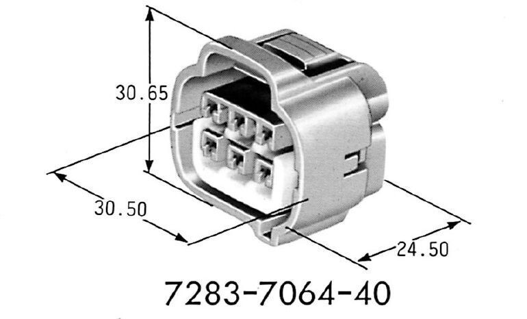 7283-7064-40 x 100pcs