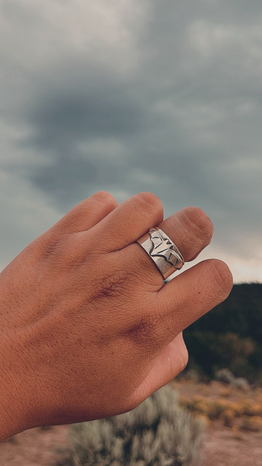 Bat Band Ring