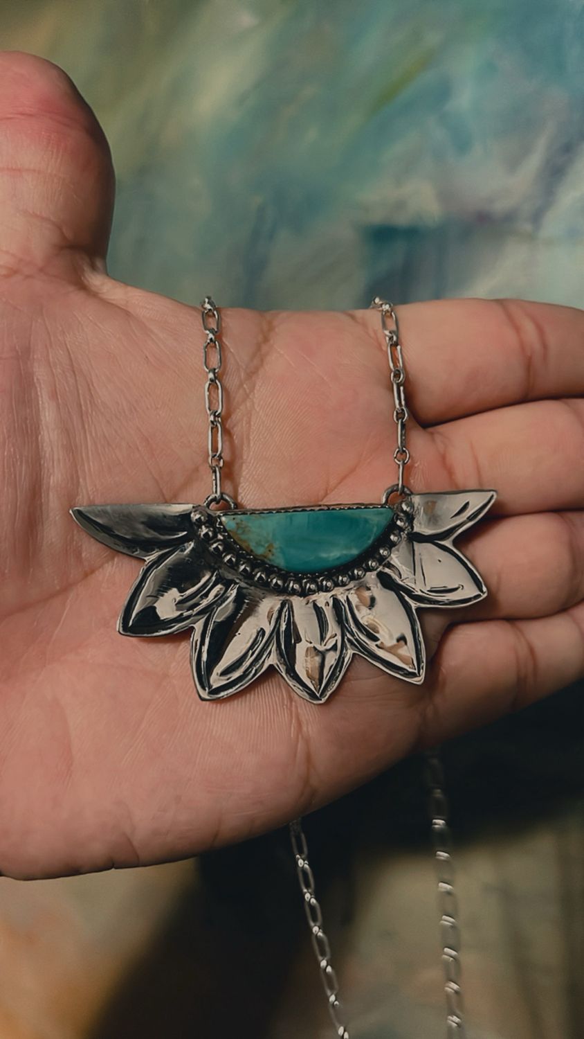 Sunflower Pendant