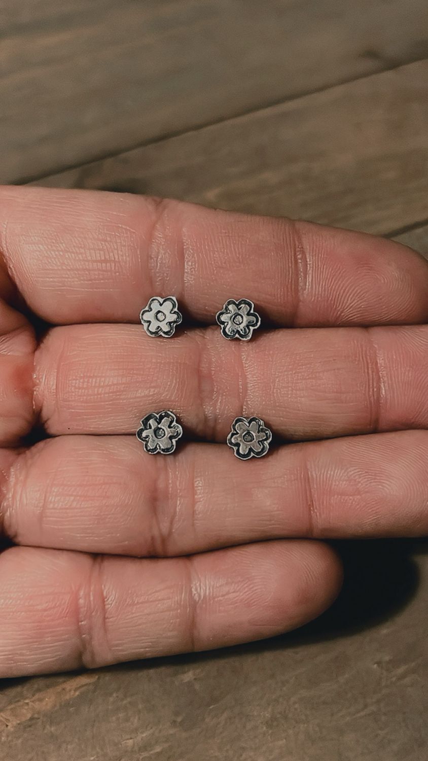 Mini Flower Studs