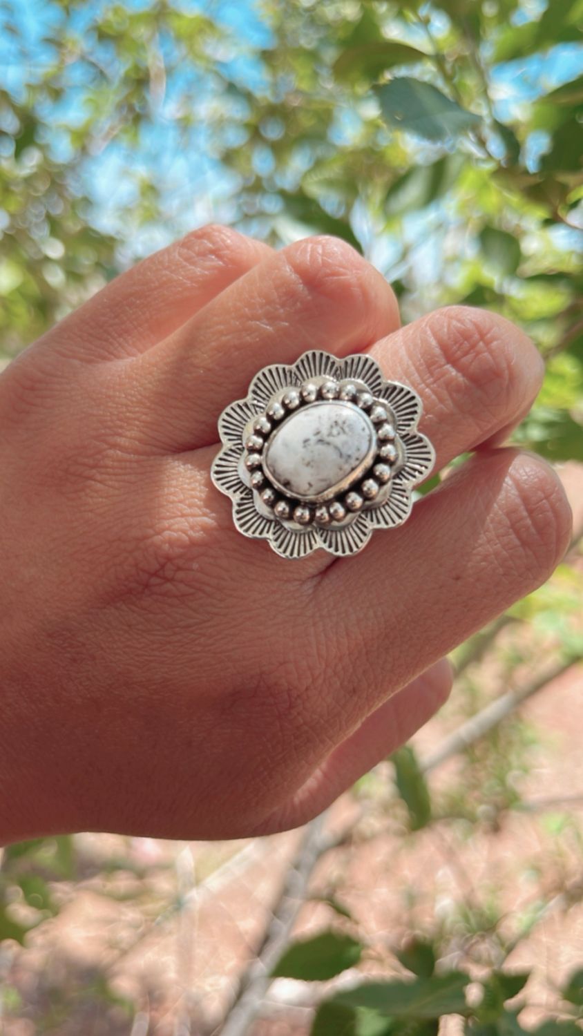 White Buffalo Ring