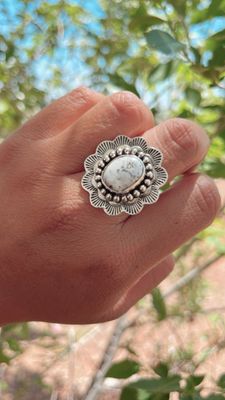 White Buffalo Ring