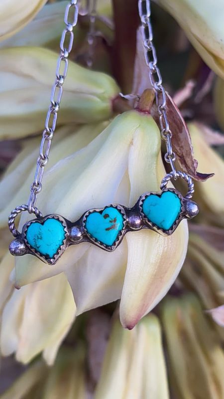 Burning Blue Necklace