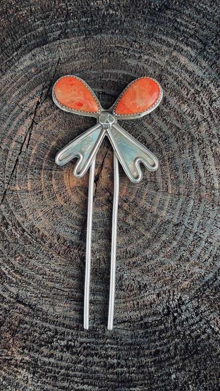 Skull Bow Hairpin
