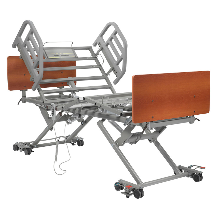 PrimeCare P703 Hospital Bed Package- Low, Expandable LTC Bed