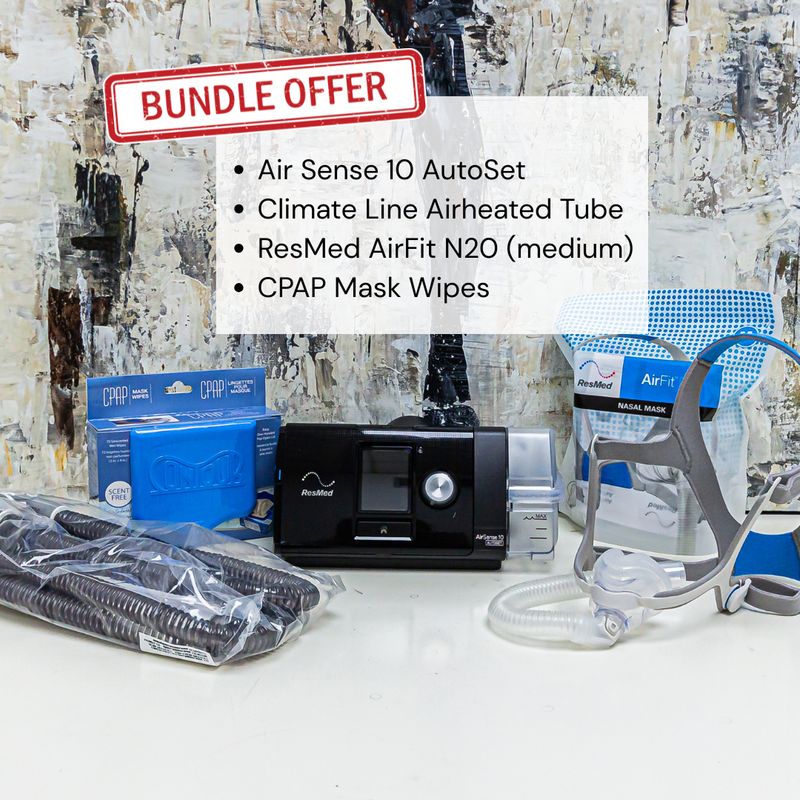 ResMed AirSense™ 10 Autoset CPAP Machine with Mask N20