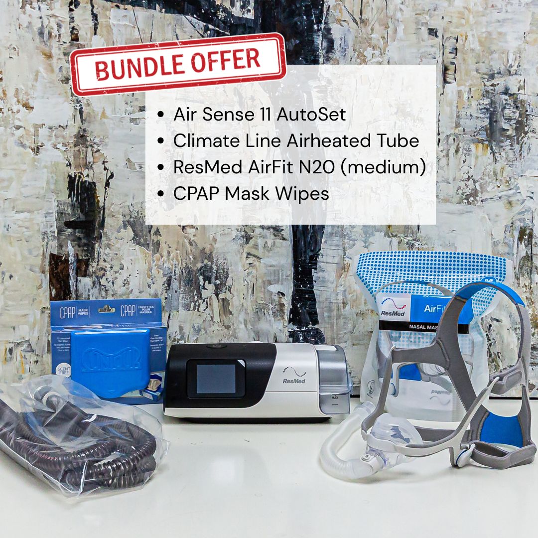 AirSense 11 AutoSet CPAP with Integrated Humidifier and Mask N20