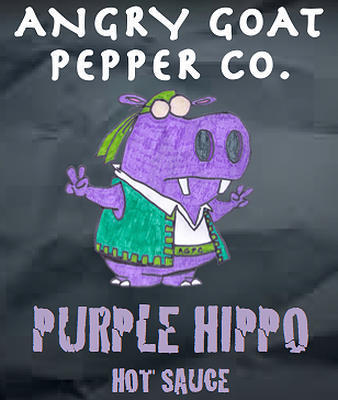 Angry Goat Purple Hippo Hot Sauce (8+/10)