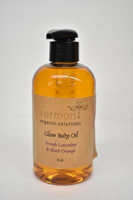 Vermont Organic Glow Body Oil - Fresh Lavender & Blood Orange