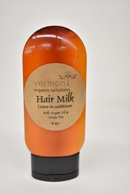 Vermont Organic Hair Milk with organ oil and green tea
