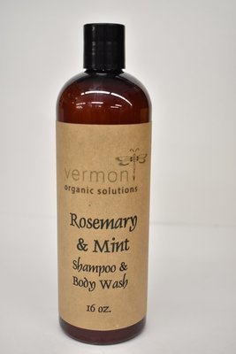 Vermont Organic Rosemary & Mint Shampoo & Body Wash