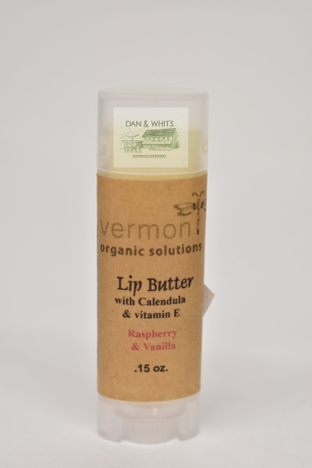 Vermont Organic Lip Butter with Calendula & Vitamin E .15oz