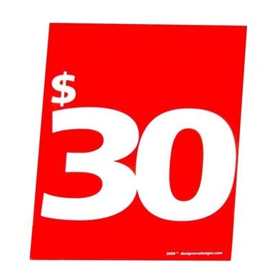 $30 D&W Gift Card